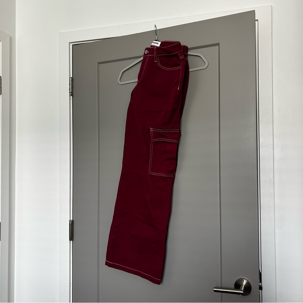 Women's Burgundy Pants